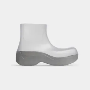 葆蝶家/Bottega Veneta 玻璃色 橡胶 女士 puddle踝靴 640045V2AS08344