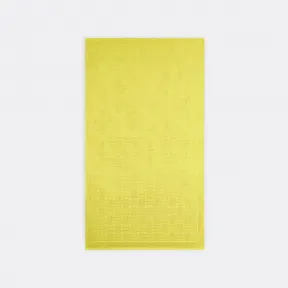 葆蝶家/Bottega Veneta 热情黄 100% 棉 女士 intreccio编织图案棉质毛圈沙滩毛巾 6526873V1067219