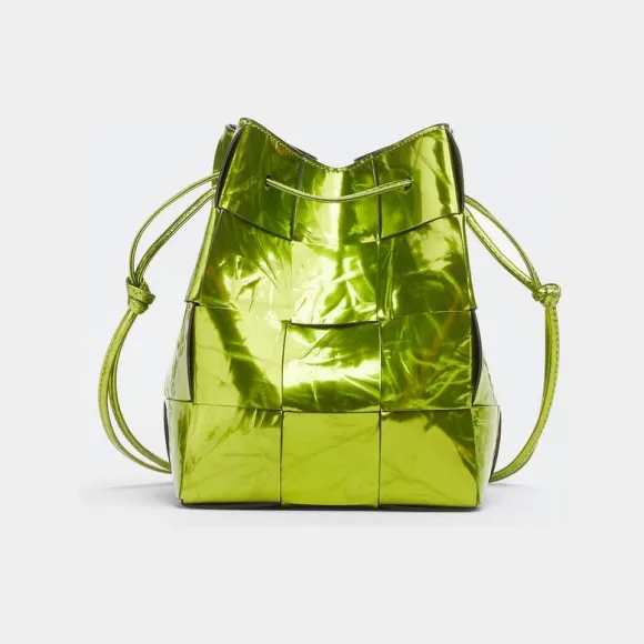 葆蝶家/Bottega Veneta CHLOROPHYLL 女款 水桶包 680218V1Y623545