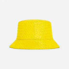 葆蝶家/Bottega Veneta Intrecciato编织皮革渔夫帽 687343VZQO57193