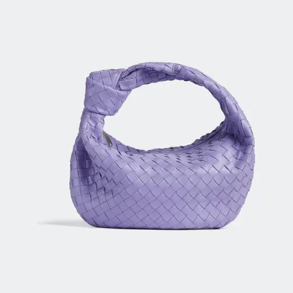 葆蝶家/Bottega Veneta 紫藤色 羊皮革 女士 teen jodie肩背包 690225VCPP04214