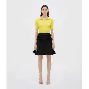 葆蝶家/Bottega Veneta 黑色 88%聚酰胺、12%弹性纤维 女士 短裙 707746VKJ601000