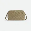 葆蝶家/Bottega Veneta 小号Intrecciato编织相机包 710048V2E421511