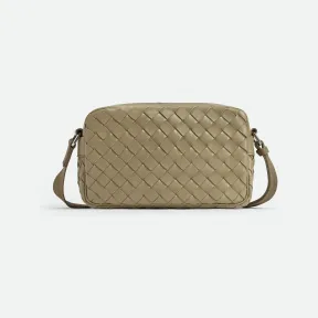 葆蝶家/Bottega Veneta 小号Intrecciato编织相机包 710048V2E421511