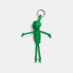 葆蝶家/Bottega Veneta 鹦鹉绿 100% 羊皮革 男士 吊坠 716271V00503724