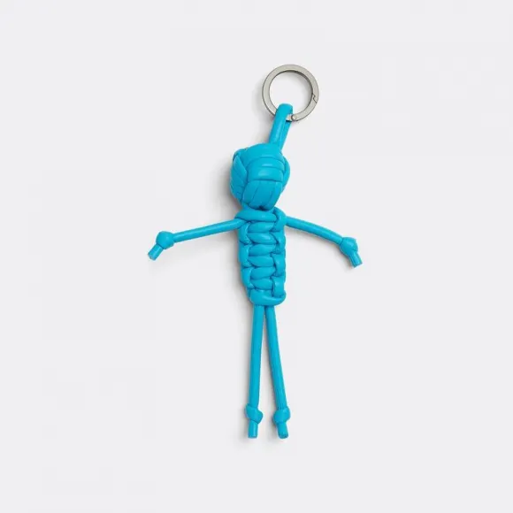 葆蝶家/Bottega Veneta 泳池蓝 100% 羊皮革 男士 吊坠 716271V00504617