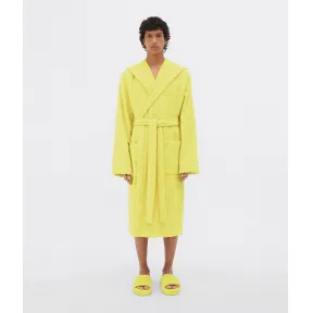 葆蝶家/Bottega Veneta Intreccio编织图案棉质毛圈浴袍 7236084V1067219