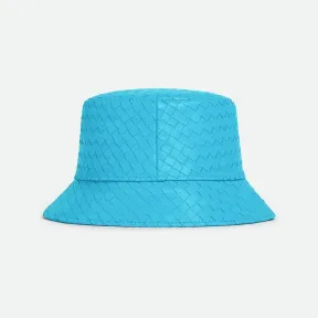 葆蝶家/Bottega Veneta Intrecciato编织皮革渔夫帽 734270VZQO54073