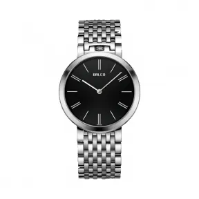 拜戈/Balco 不锈钢表壳 表冠于12点位的特殊设计 真情系列 石英机芯 男表 1011Q2434