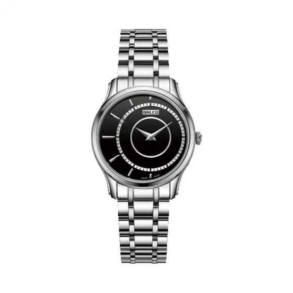 拜戈/Balco 不锈钢表壳 旋入式底盖 真情系列 石英机芯 女表 1011Q2805