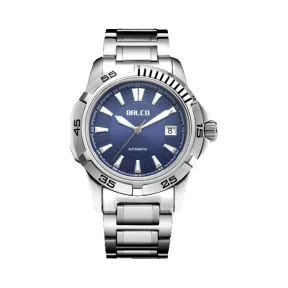 拜戈/Balco 不锈钢表壳 螺丝锁紧透视后盖 型动系列 自动机械机芯 男表 1014AM2756