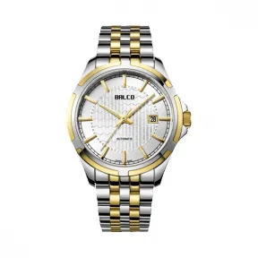 拜戈/Balco 不锈钢表壳 不锈钢圈口电黄金 旋入式透视后盖 机械 自动机械机芯 男表 1030AM2926