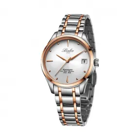 拜戈/Balco 316L精钢表壳、316L精钢PVD玫瑰金色表圈 机械系列 自动机械机芯 女表 1040AM3597M