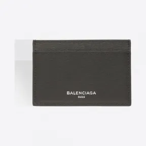 巴黎世家/Balenciaga 基本款单卡片夹 - 灰化石色 | 女士Essential 配饰 392126-DLK0N-1110