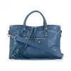 巴黎世家/Balenciaga 蓝色 羊皮 女士 手提包 431621-D94JN-4230
