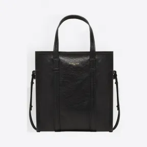 巴黎世家/Balenciaga Bazar小号购物包 - 黑色 | 女士BBazar手袋 443096-D94IN-1000