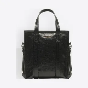 巴黎世家/Balenciaga Bazar超小号购物包 - 黑色 | 女士BBazar手袋 452458-D94IN-1000