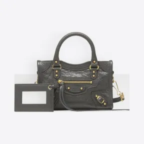 巴黎世家/Balenciaga 经典都市包 - ANTHRACITE / BLACK | 女士全新Classic City 手袋 453205-D94JG-1160