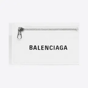 巴黎世家/Balenciaga ‎女士‎ ‎White / Black ‎ ‎日常长款卡片夹 ‎ | Balenciaga 501651-DLQ4N-9060