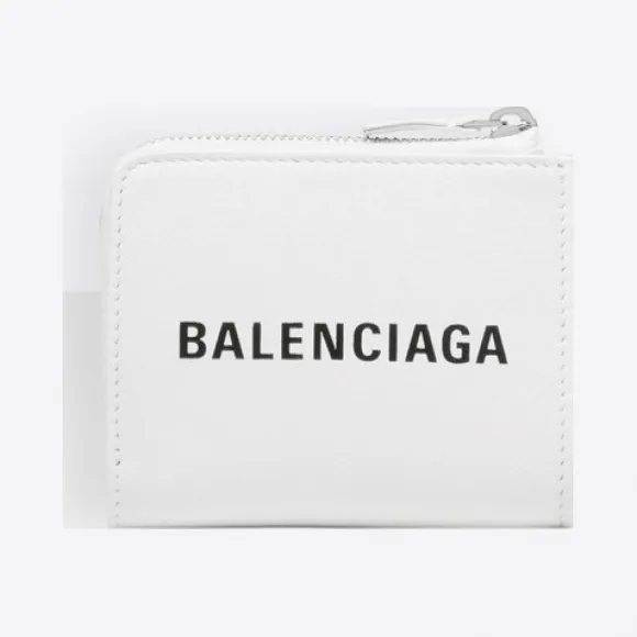 巴黎世家/Balenciaga ‎男士‎ ‎White / Black ‎ ‎日常款钥匙包 ‎ | Balenciaga 505046-DLQHN-9060