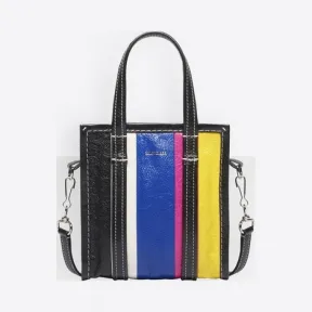 巴黎世家/Balenciaga ‎女士‎ ‎蓝色/黄色 ‎ ‎Bazar加小号购物包 ‎ | Balenciaga 513988-0Q7LN-4285