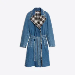 巴黎世家/Balenciaga ‎女士‎ ‎LIGHT BLUE ‎ ‎夹棉风衣 ‎ | Balenciaga 556727-TXE05-4200