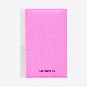 巴黎世家/Balenciaga 霓虹粉 Ville钥匙包 45454984lm