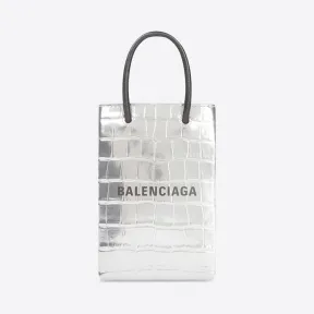 巴黎世家/Balenciaga 女士 SHOPPING迷你手机包 5938261S4EN8160