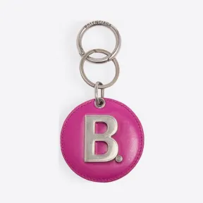 巴黎世家/Balenciaga ACID FUCHSIA 钥匙链化妆镜 51125985ud