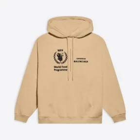 巴黎世家/Balenciaga 男式 Wfp 中号米色连帽衫 600583TJVK49605