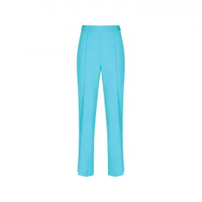 巴黎世家/Balenciaga 浅蓝 97% 羊毛 3% 弹性纤维 修身裤 621971TIT131666