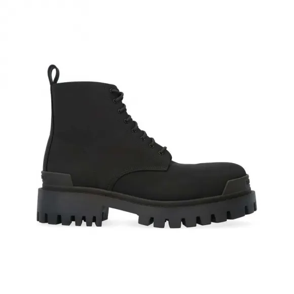 巴黎世家/Balenciaga 黑色 尼龙 军靴 624548W2AI01000