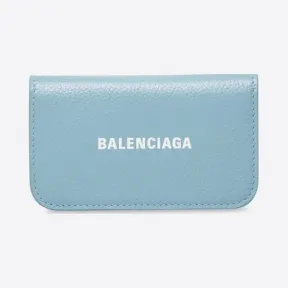 巴黎世家/Balenciaga 女士蓝色现金钥匙包 6398201IZI34791