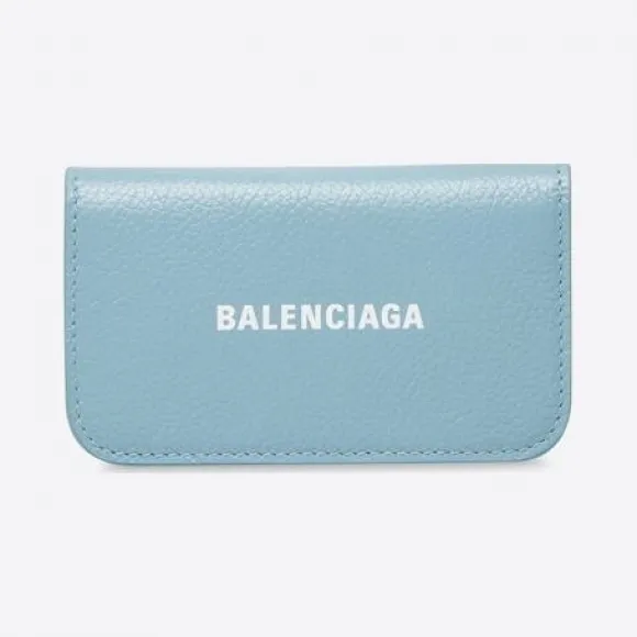 巴黎世家/Balenciaga 女士蓝色现金钥匙包 6398201IZI34791