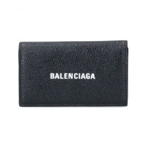 巴黎世家/Balenciaga 黑色 皮革 钥匙包 6405371IZI31090