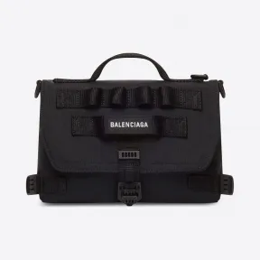 巴黎世家/Balenciaga 男士 ARMY邮差包 6561062BKPI1000