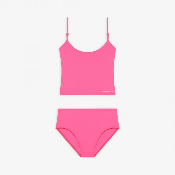 巴黎世家/Balenciaga 女士 两件式泳装 6570453A9B75600