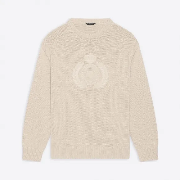 巴黎世家/Balenciaga 女士 BB LAUREL圆领衫 664369T32119028