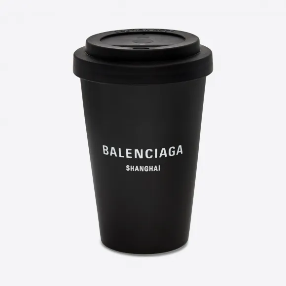巴黎世家/Balenciaga 女士 城市系列SHANGHAI咖啡杯 666275T01011003