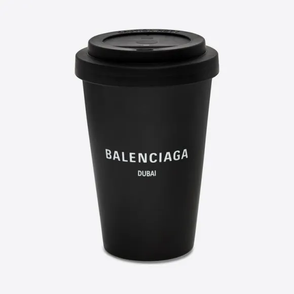 巴黎世家/Balenciaga 城市迪拜咖啡杯黑色 666275T01011008