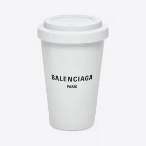 巴黎世家/Balenciaga 女士 城市系列PARIS咖啡杯 666275T01019000