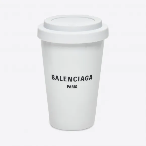 巴黎世家/Balenciaga 女士 城市系列PARIS咖啡杯 666275T01019000