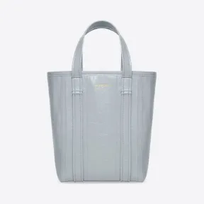 巴黎世家/Balenciaga 女式 Barbes 蓝色小号南北购物包 6729832100O4714