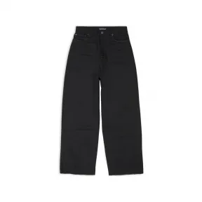 巴黎世家/Balenciaga Men's Large Baggy Pants in Black 675224TBP470109