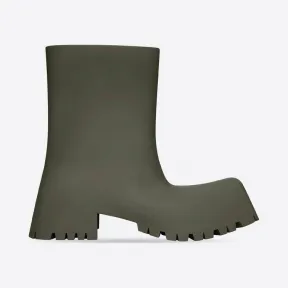 巴黎世家/Balenciaga 男式 Trooper 橡胶靴（绿色） 680660W0FO83300