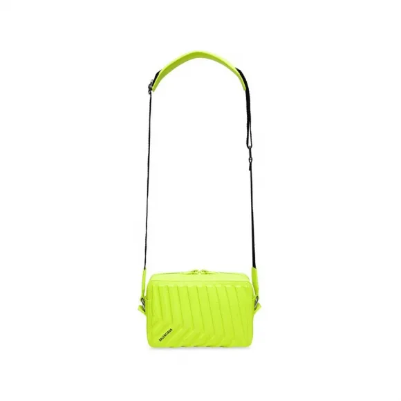 巴黎世家/Balenciaga Men's Car Camera Bag in Yellow 6935422104H7206