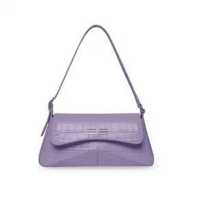 巴黎世家/Balenciaga XX鳄鱼纹压花小号翻盖包 6956452108Y5317