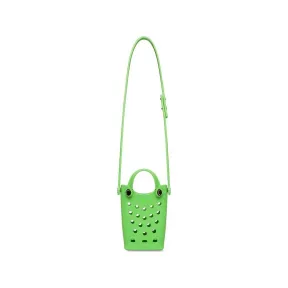 巴黎世家/Balenciaga Crocs™ Phone Holder With Strap in Green 702264210CC3107