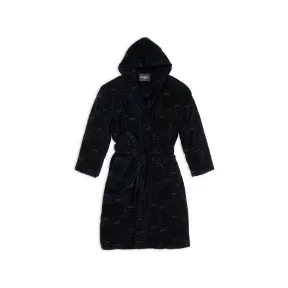 巴黎世家/Balenciaga Bb Monogram 黑色浴袍 704501TMP071000