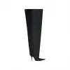 巴黎世家/Balenciaga Women's Waders 110mm Over-the-knee Boot in Black 712967WBDO01000